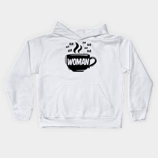 woman ☕ Kids Hoodie